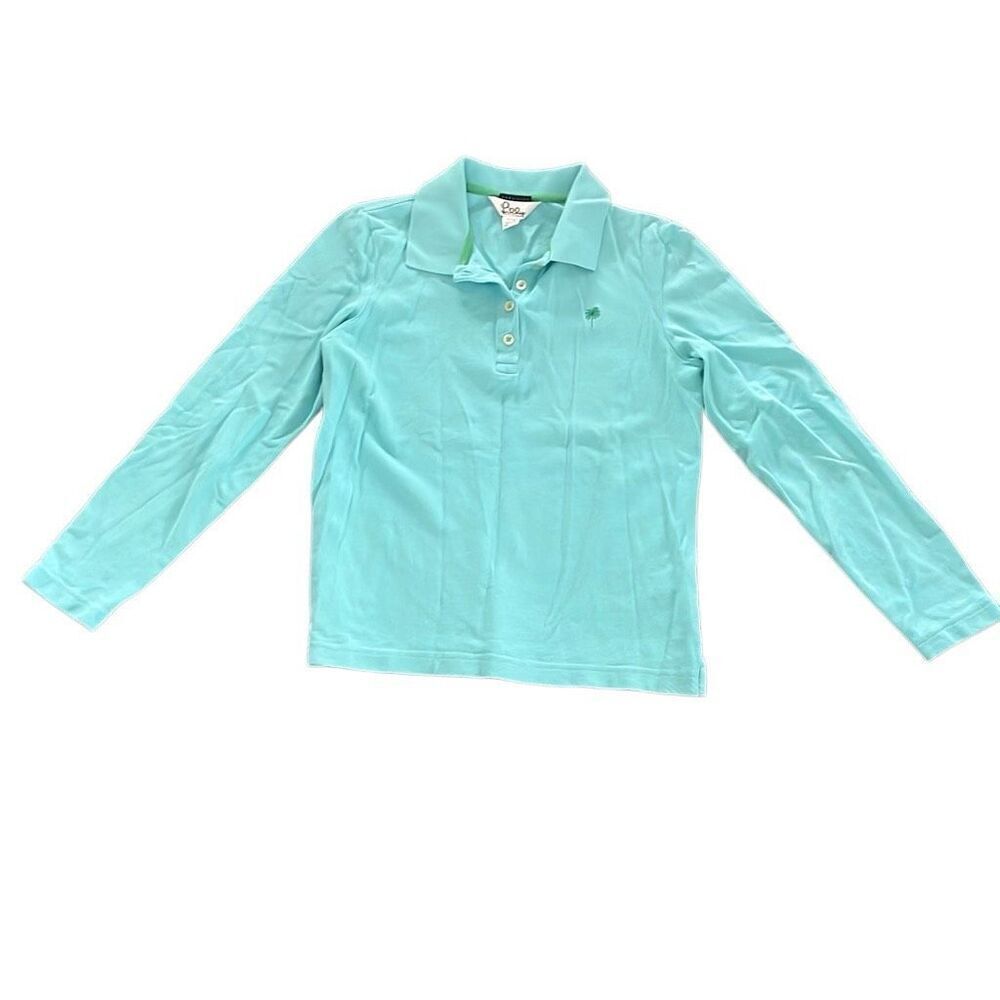 Vintage Lilly Pulitzer, long sleeve polo size small